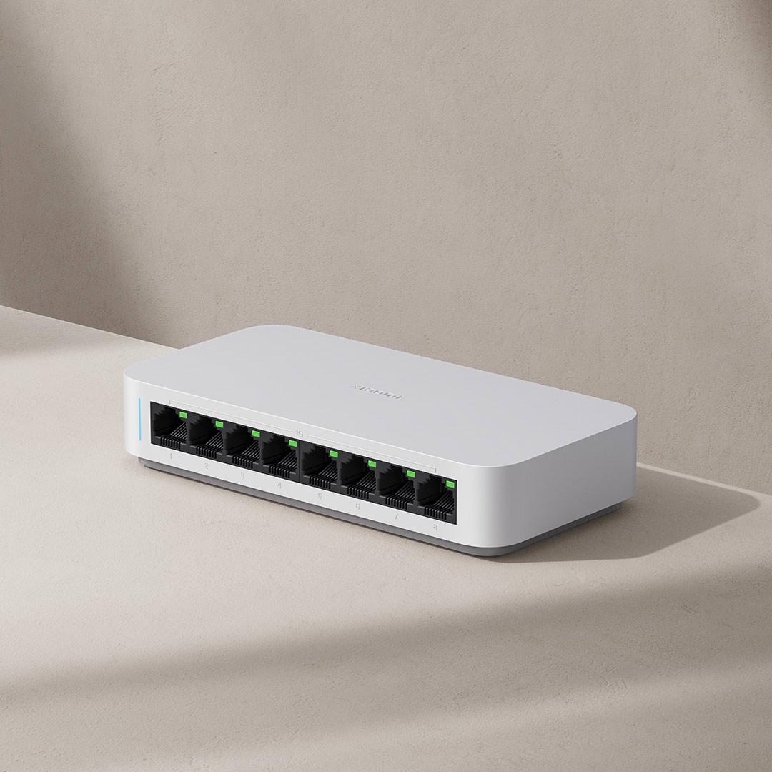 Xiaomi Mi 8 Ports RJ45 Gigabit - Xiaomi Hub Mijia Hub 评论和价格