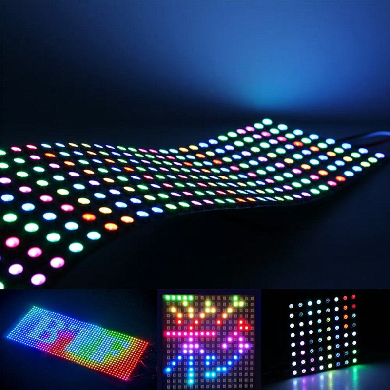 DC12V WS2815 DC5V WS2812B RGB  - Rgb Led Matrix 8X8 评论和价格