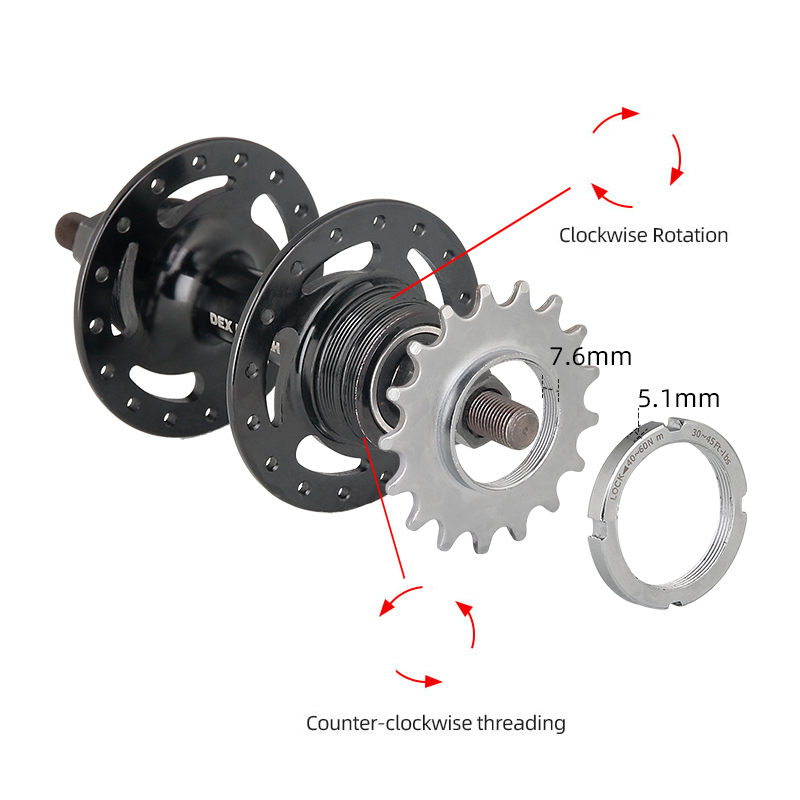 Bicycle Fixed Gear 13T 14T 15T - Matter Hub Thread 评论和价格