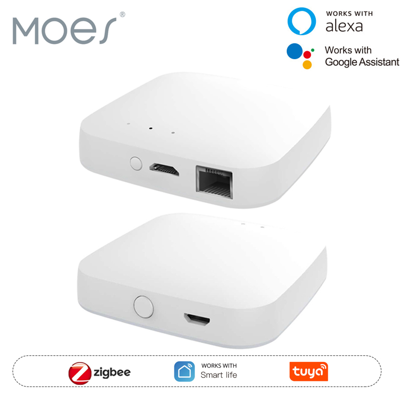 MOES Tuya ZigBee3.0 Smart Hub, - Matter Hub Thread 评论和价格