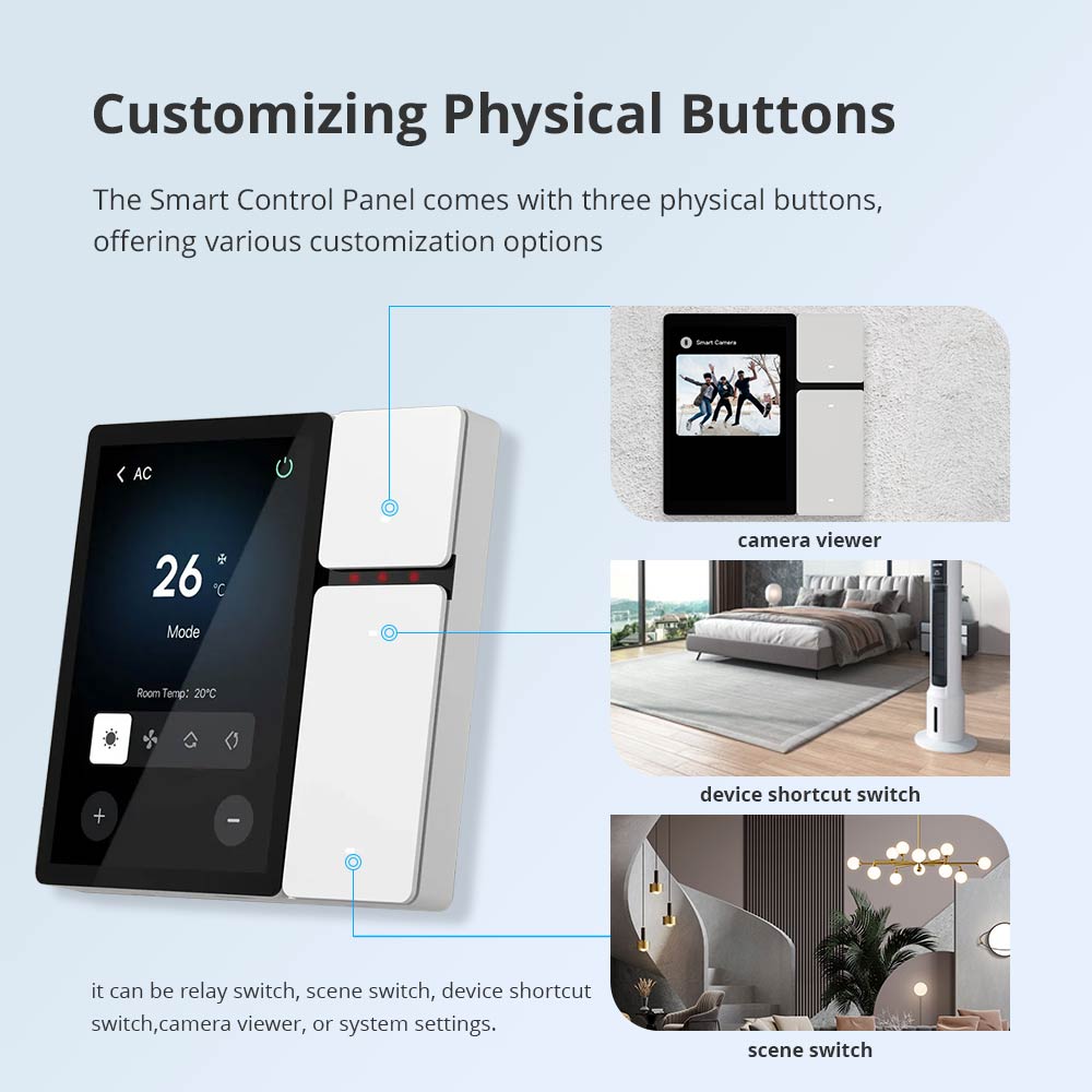 Zemismart 3.5 inch WiFi Smart  - Matter Hub Thread 评论和价格