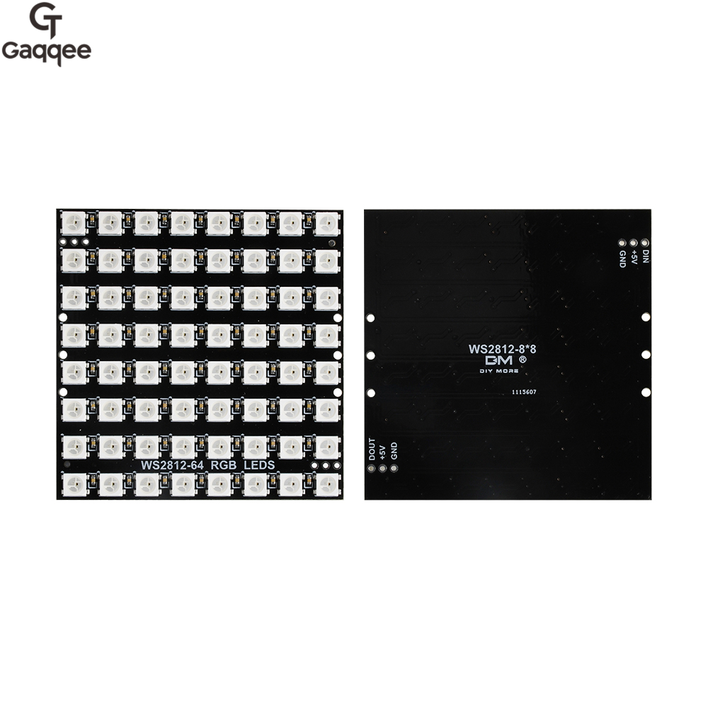 WS2812 LED 5050 RGB 8x8 64 Bit - Rgb Led Matrix 8X8 评论和价格