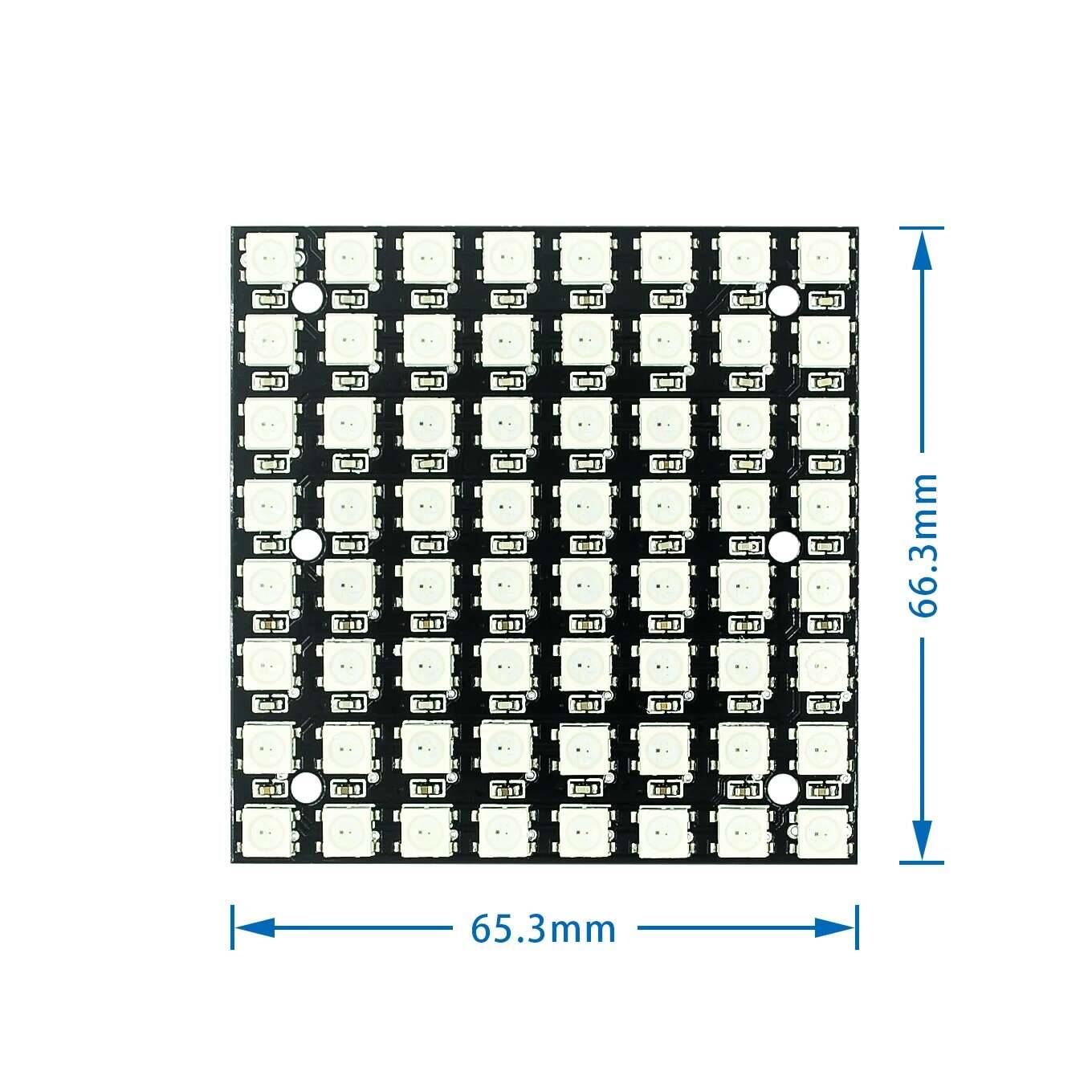 WS2812 5050 RGB 8X8 4 16 25 64 - Rgb Led Matrix 8X8 评论和价格