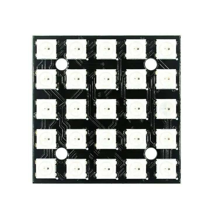 WS2812 5050 RGB 8X8 4 16 25 64 - Rgb Led Matrix 8X8 评论和价格