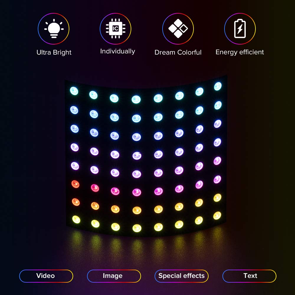 WS2812 LED 5050 RGB 8x8 64 Bit - Rgb Led Matrix 8X8 评论和价格